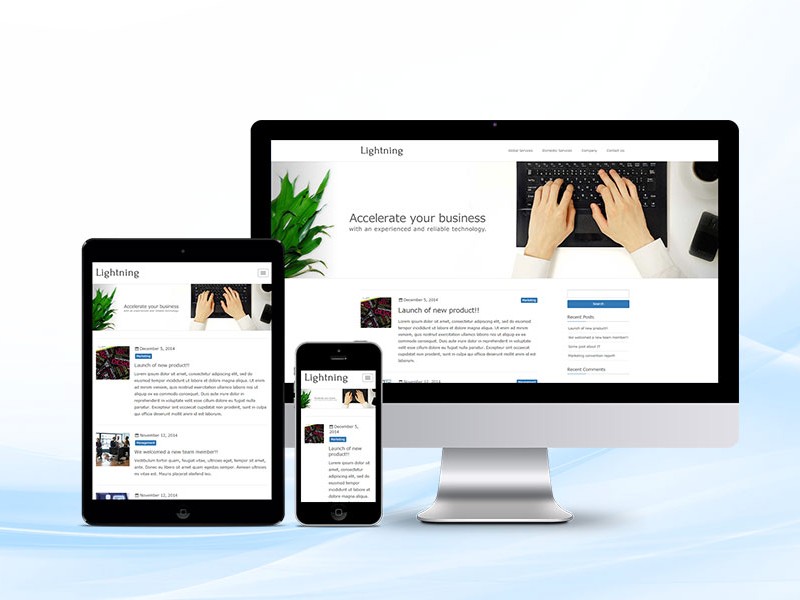 ホームページ作成